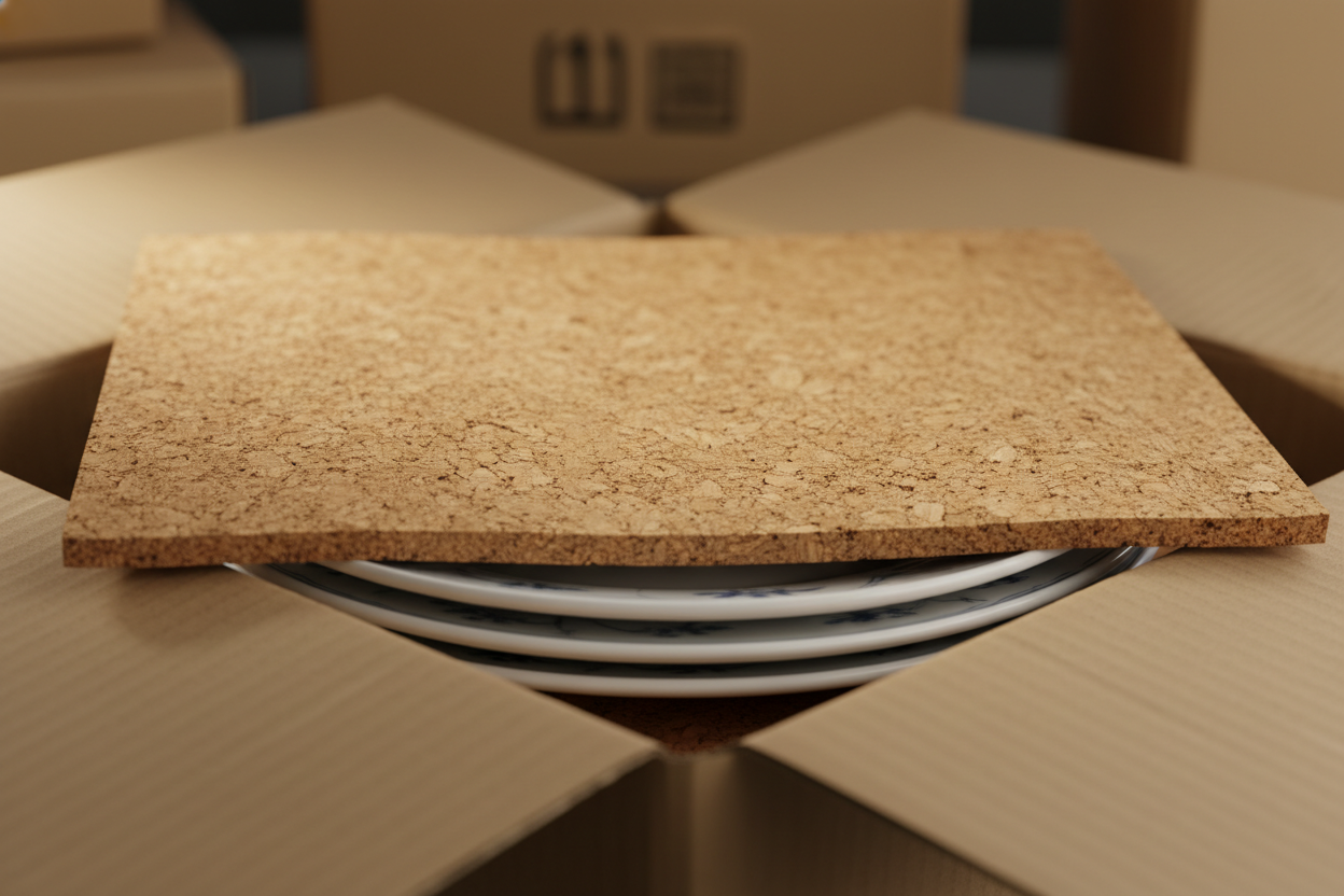 Dalle cork pour emballage