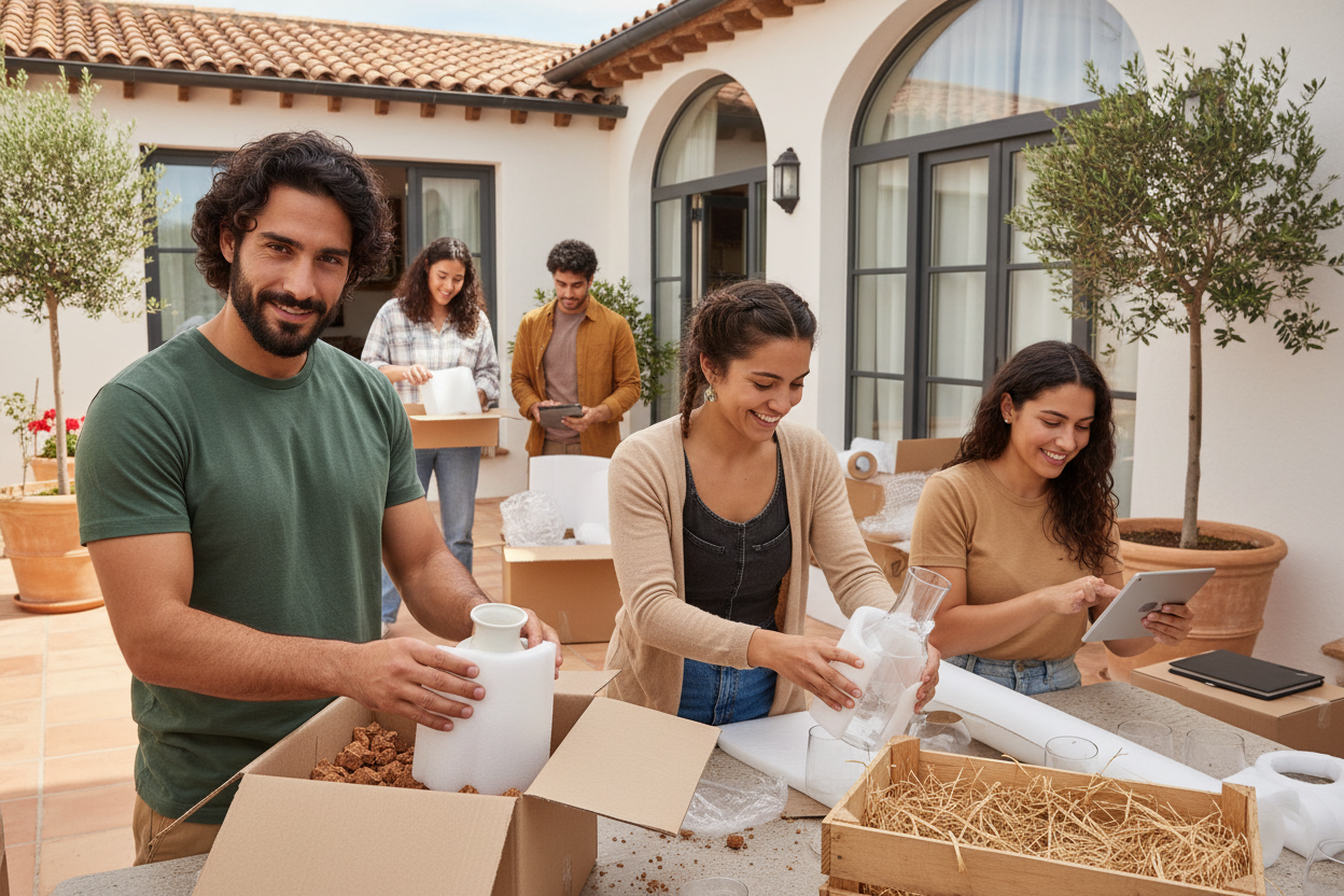 Entrepreneurs méditerranéens aux traits typiques